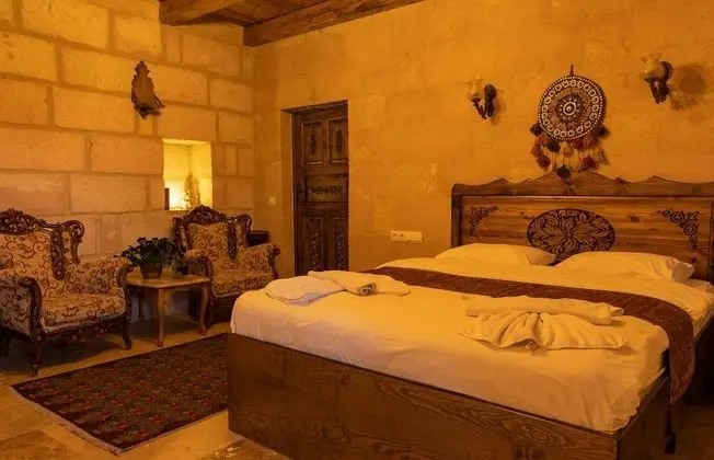 Traditional Tek Büyük Yataklı Oda, 1 Büyük (Queen) Boy Yatak, Üzüm Asması Manzaralı