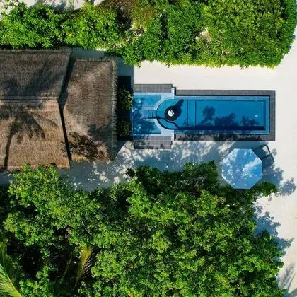 Villa, 1 En Büyük (King) Boy Yatak (Romantic Beach Pool)