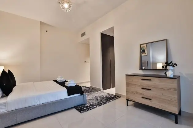 Apart Daire, 1 Büyük (Queen) Boy Yatak, Havuz Kullanımı, Şehir Manzaralı