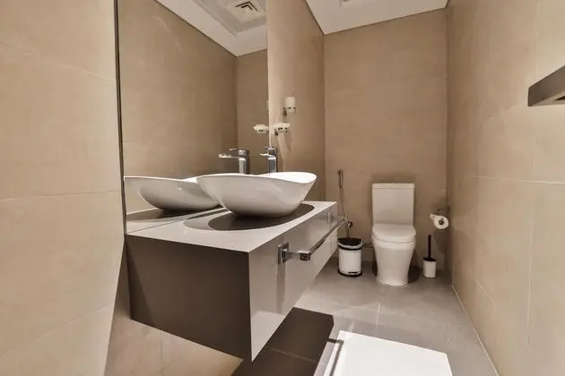 Apart Daire, 1 Büyük (Queen) Boy Yatak, Havuz Kullanımı, Şehir Manzaralı