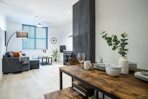 Luxury Apart Daire, 1 Çift Kişilik Yatak ve Çekyat, Avlu Manzaralı