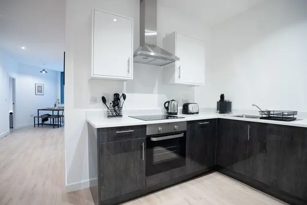 Luxury Apart Daire, 2 Yatak Odası, Avlu Manzaralı