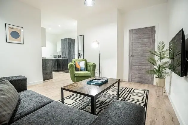 Luxury Apart Daire, 2 Yatak Odası, Avlu Manzaralı