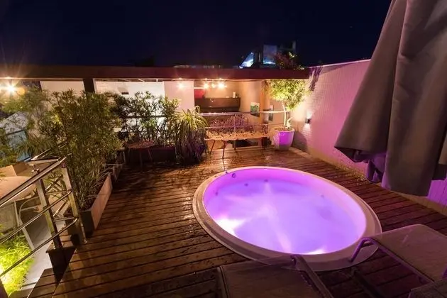 Panoramic Çatı Katı Süiti (Penthouse), 2 Yatak Odası, Deniz Manzaralı, Denize Sıfır