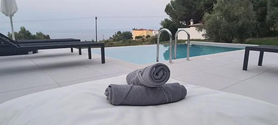 Luxury Villa, 1 Yatak Odası, Kişiye Özel Havuzlu, Deniz Manzaralı