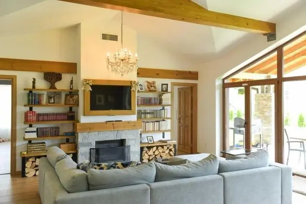 Luxury Dağ Evi, 3 Yatak Odası, Sauna, Dağ Manzaralı