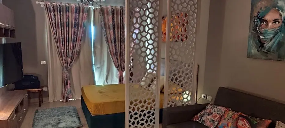 Elite Stüdyo, 1 En Büyük (King) Boy Yatak ve Çekyat, Havuz Manzaralı, Denize Bakan
