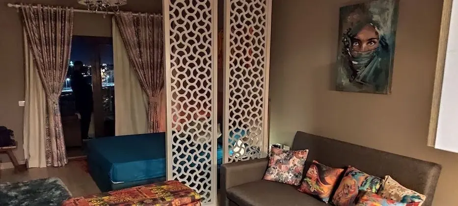 Elite Stüdyo, 1 En Büyük (King) Boy Yatak ve Çekyat, Havuz Manzaralı, Denize Bakan