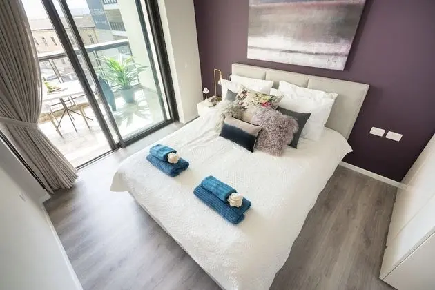 Deluxe Apart Daire, 1 Çift Kişilik Yatak ve Çekyat, Şehir Manzaralı