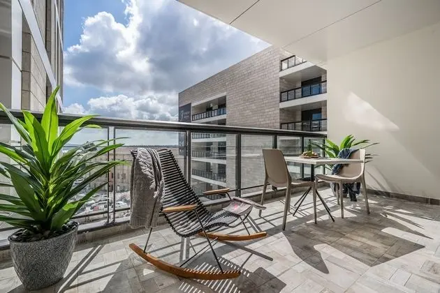 Deluxe Apart Daire, 1 Çift Kişilik Yatak ve Çekyat, Şehir Manzaralı