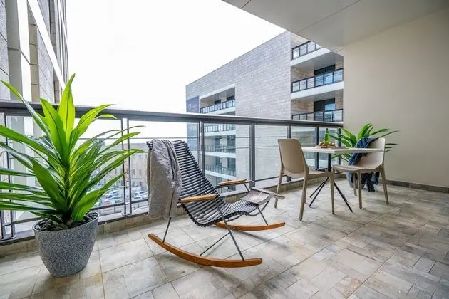 Deluxe Apart Daire, 1 Çift Kişilik Yatak ve Çekyat, Şehir Manzaralı