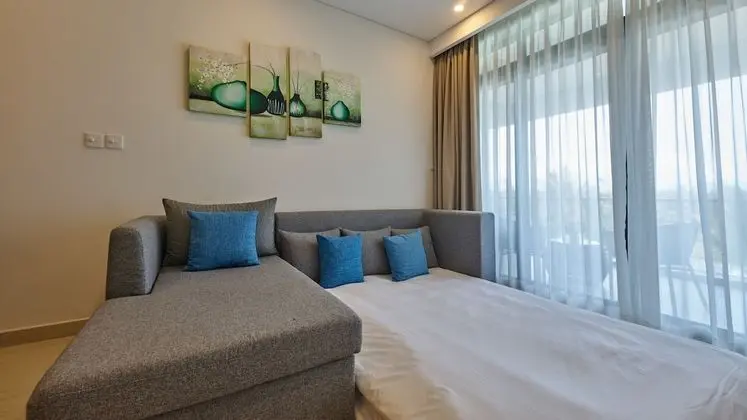 Luxury Apart Daire, 2 Yatak Odası, Havuz Manzaralı