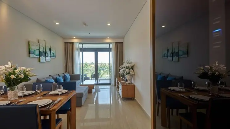 Luxury Apart Daire, 2 Yatak Odası, Havuz Manzaralı