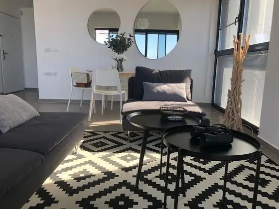 Design Apart Daire, 3 Yatak Odası, Sigara İçilmez, Plaj Manzaralı