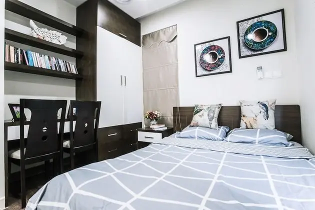 Luxury Apart Daire, 2 Yatak Odası, Bahçe Manzaralı, Kule (2)