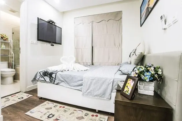 Luxury Apart Daire, 2 Yatak Odası, Bahçe Manzaralı, Kule (2)