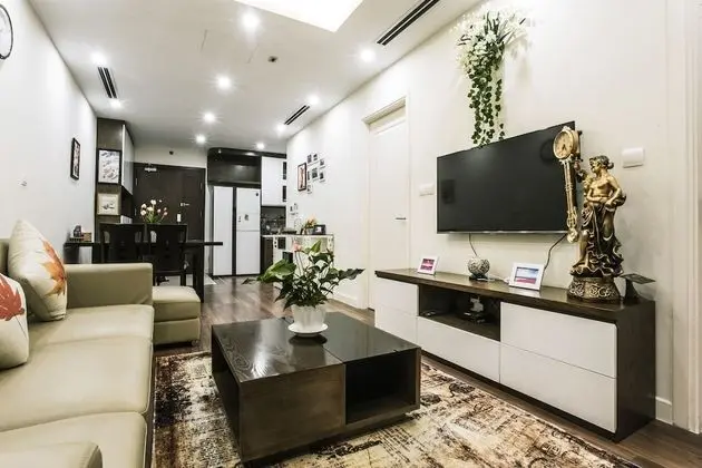 Luxury Apart Daire, 2 Yatak Odası, Bahçe Manzaralı, Kule (2)
