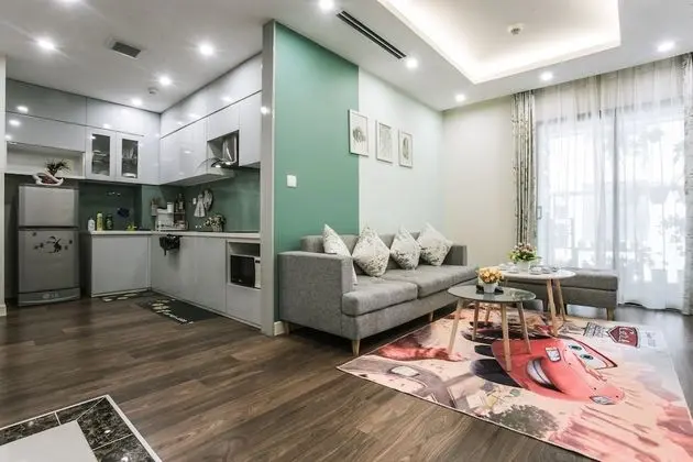 Luxury Apart Daire, 2 Yatak Odası, Havuz Manzaralı, Kule