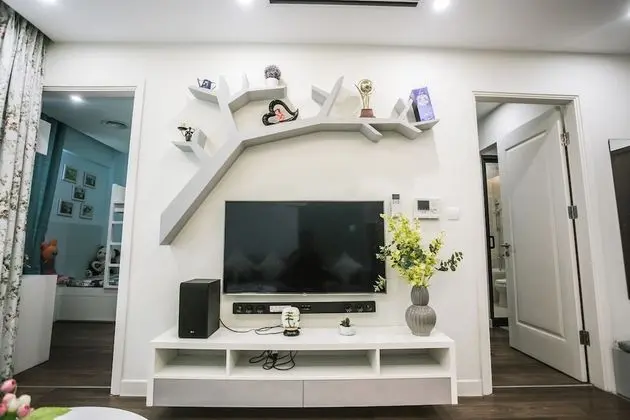 Luxury Apart Daire, 2 Yatak Odası, Havuz Manzaralı, Kule