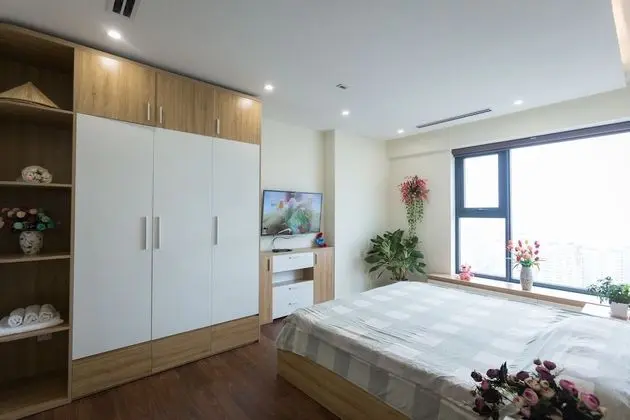 Luxury Apart Daire, 3 Yatak Odası, Havuz Manzaralı, Bahçeli