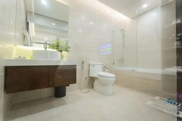 Luxury Apart Daire, 3 Yatak Odası, Havuz Manzaralı, Bahçeli