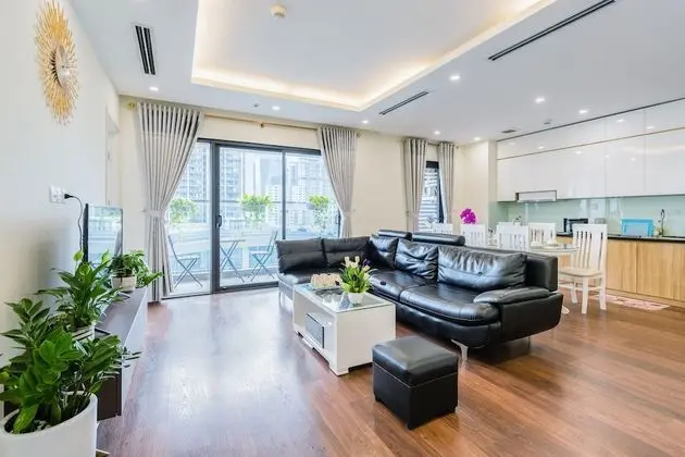Luxury Apart Daire, 3 Yatak Odası, Havuz Manzaralı, Bahçeli