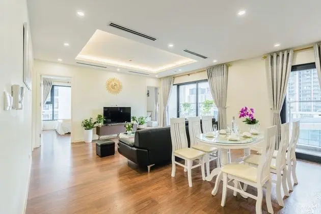 Luxury Apart Daire, 3 Yatak Odası, Havuz Manzaralı, Bahçeli