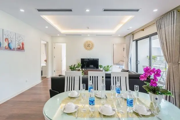 Luxury Apart Daire, 3 Yatak Odası, Havuz Manzaralı, Bahçeli