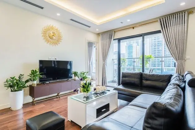 Luxury Apart Daire, 3 Yatak Odası, Havuz Manzaralı, Bahçeli