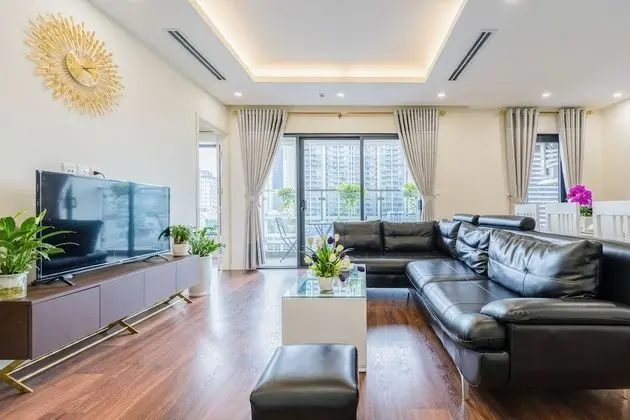 Luxury Apart Daire, 3 Yatak Odası, Havuz Manzaralı, Bahçeli