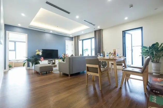 Luxury Apart Daire, 3 Yatak Odası, Havuz Manzaralı, Bahçeli