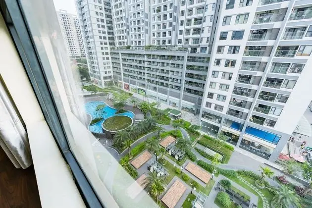 Luxury Apart Daire, 3 Yatak Odası, Havuz Manzaralı, Bahçeli