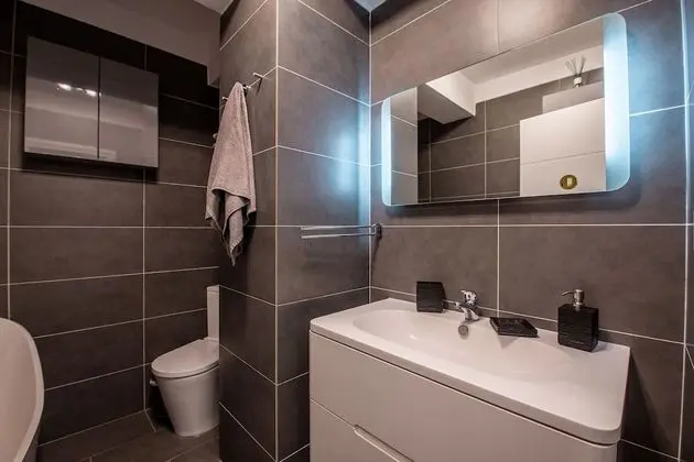 Luxury Apart Daire, 1 Büyük (Queen) Boy Yatak ve Çekyat, Engellilere Uygun