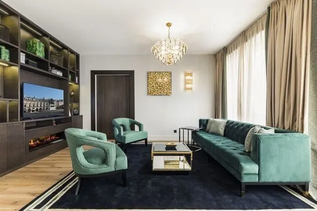 Deluxe Apart Daire, Banyolu/Duşlu (Rue )