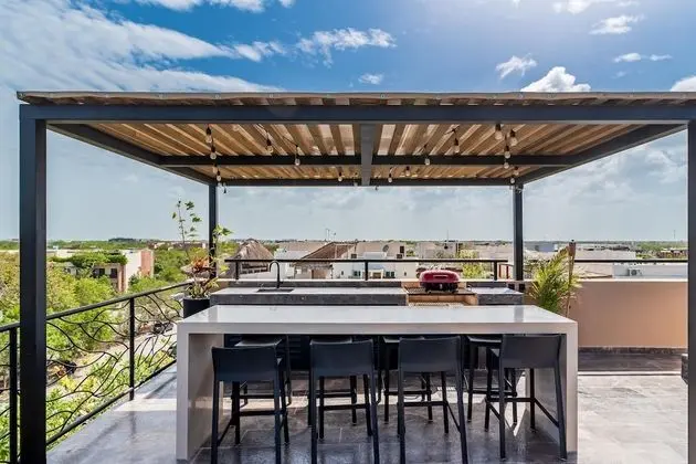 Grand Çatı Katı Süiti (Penthouse), 2 Yatak Odası, Kişiye Özel Havuzlu, Bahçeli
