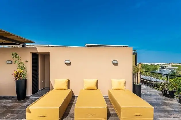 Grand Çatı Katı Süiti (Penthouse), 2 Yatak Odası, Kişiye Özel Havuzlu, Bahçeli
