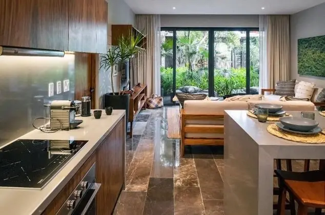 Luxury Apart Daire, 2 Yatak Odası, Kişiye Özel Havuzlu, Zemin Kat
