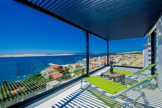 Superior Apart Daire, 4 Yatak Odası, Sıcak Su Havuzu, Deniz Manzaralı