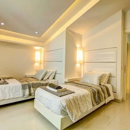 Family Villa, Birden Çok Yatak, 2 Banyolu, Bahçeli (Luxury Villa Cavo Mare Meltemi)