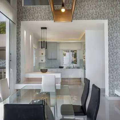 Family Villa, Birden Çok Yatak, 2 Banyolu, Bahçeli (Luxury Villa Cavo Mare Meltemi)