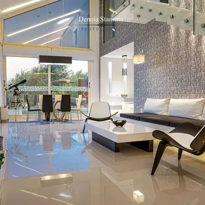 Family Villa, Birden Çok Yatak, 2 Banyolu, Bahçeli (Luxury Villa Cavo Mare Meltemi)