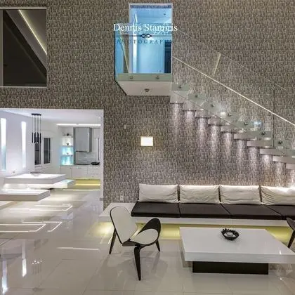 Family Villa, Birden Çok Yatak, 2 Banyolu, Bahçeli (Luxury Villa Cavo Mare Meltemi)