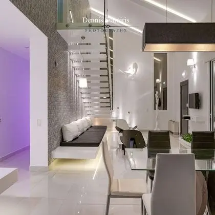 Family Villa, Birden Çok Yatak, 2 Banyolu, Bahçeli (Luxury Villa Cavo Mare Meltemi)