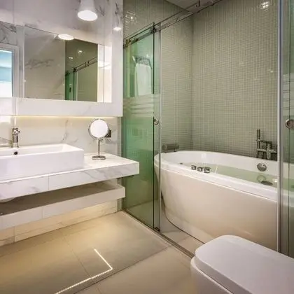 Family Villa, Birden Çok Yatak, 2 Banyolu, Bahçeli (Luxury Villa Cavo Mare Meltemi)