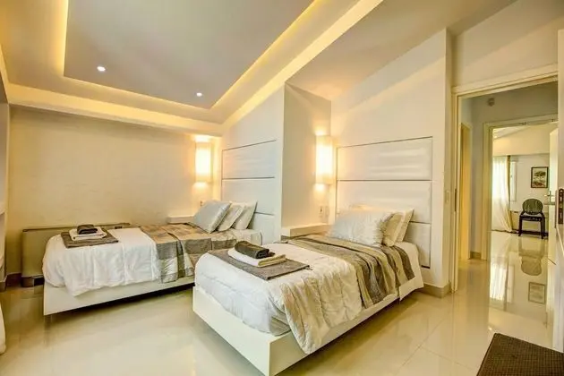 Family Villa, Birden Çok Yatak, 2 Banyolu, Bahçeli (Luxury Villa Cavo Mare Thalassa)