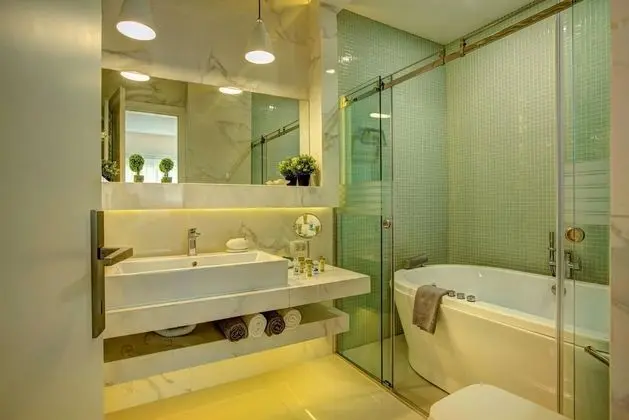 Family Villa, Birden Çok Yatak, 2 Banyolu, Bahçeli (Luxury Villa Cavo Mare Thalassa)