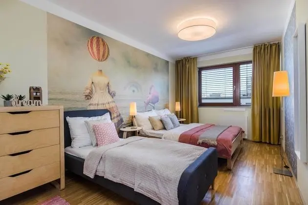 Deluxe Apart Daire, Bahçe Manzaralı