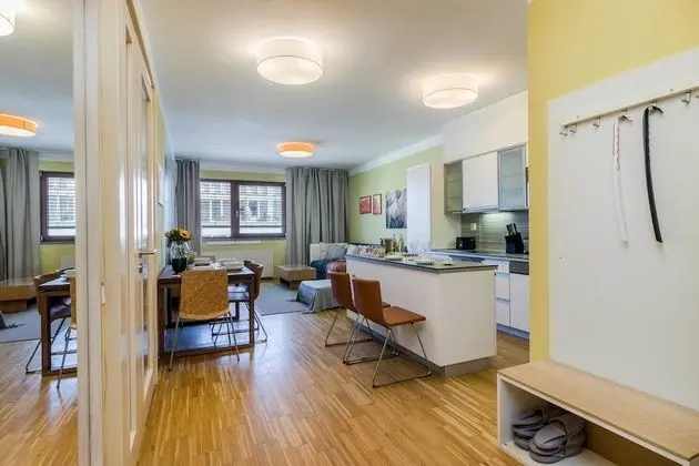 Deluxe Apart Daire, Bahçe Manzaralı
