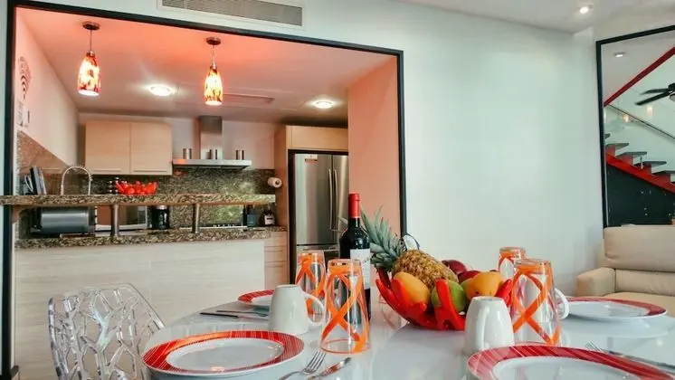 Premium Çatı Katı Süiti (Penthouse), 2 Yatak Odası, Balkon, Okyanus Manzaralı