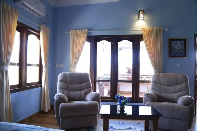Oda, 2 Yatak Odası, Şömine